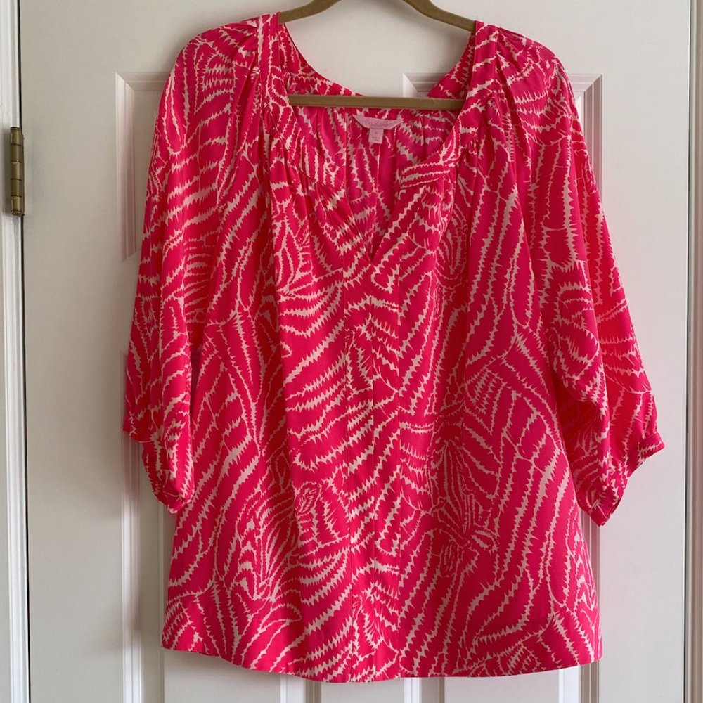 Lilly Pulitzer Silk Top